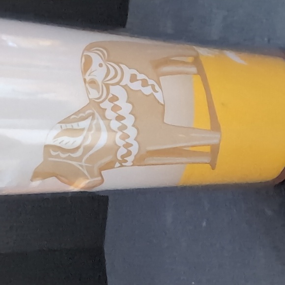 Starbucks 12 oz Sweden Coffee Tumbler with A Dala Horse Graphic,Yellow/White. - Picture 5 of 12